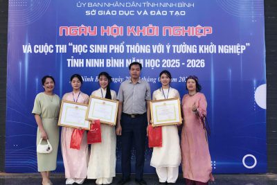 NIỀM TỰ HÀO TRƯỜNG THCS ĐÔNG SƠN – DẤU ẤN GIẢI NHÌ DỰ ÁN KHỞI NGHIỆP